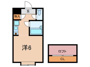 パンシオン白川台Ｎｏ１の物件間取画像